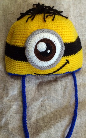 Crochet Minion Hat